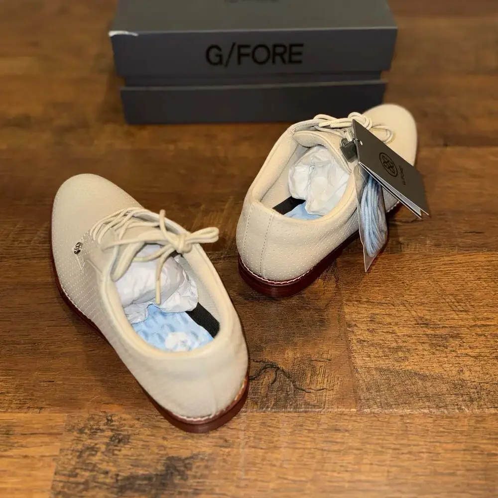 G/FORE Gallivanter Perforated Luxe Leather Golf Shoes Size 8.5